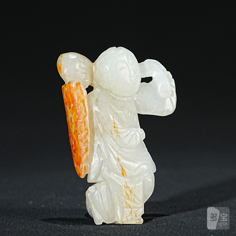 清 白玉童子
